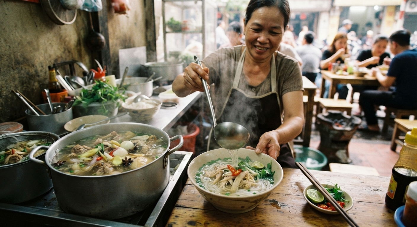 Điểm khác biệt của phần nước dùng thanh ngọt tự nhiên