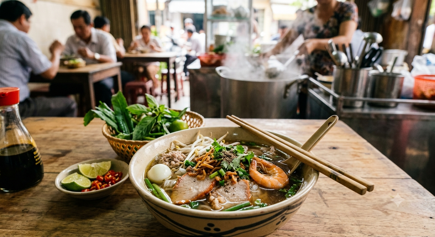 Hương Vị Khó Quên Của Một Tô Hủ Tiếu Ngon Chuẩn Vị